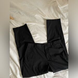 Van Heusen men’s black straight fit dress pants